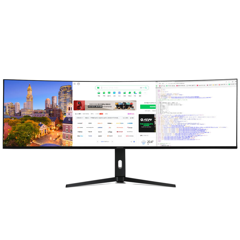 49DQHD9 IPS BLACK USB-C 듀얼QHD 슈퍼울트라와이드