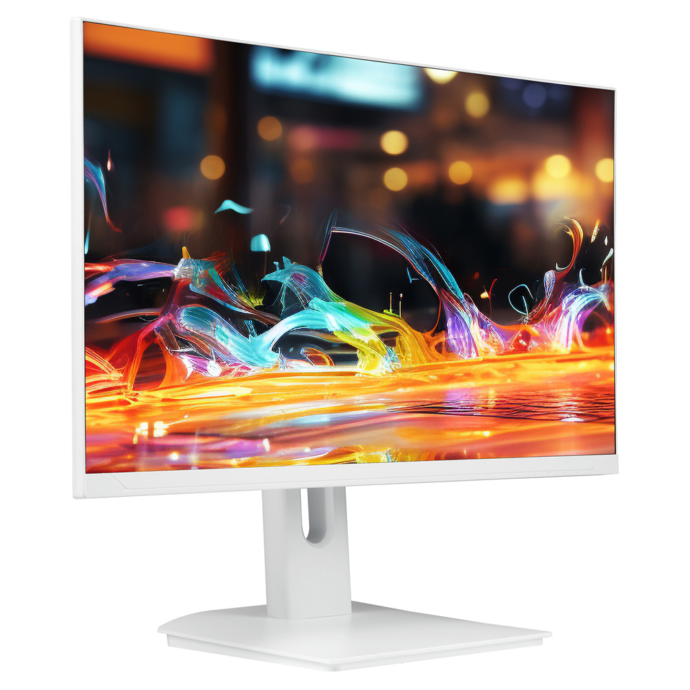 24GAM199 White IPS REAL BIZ N GAMING 화이트