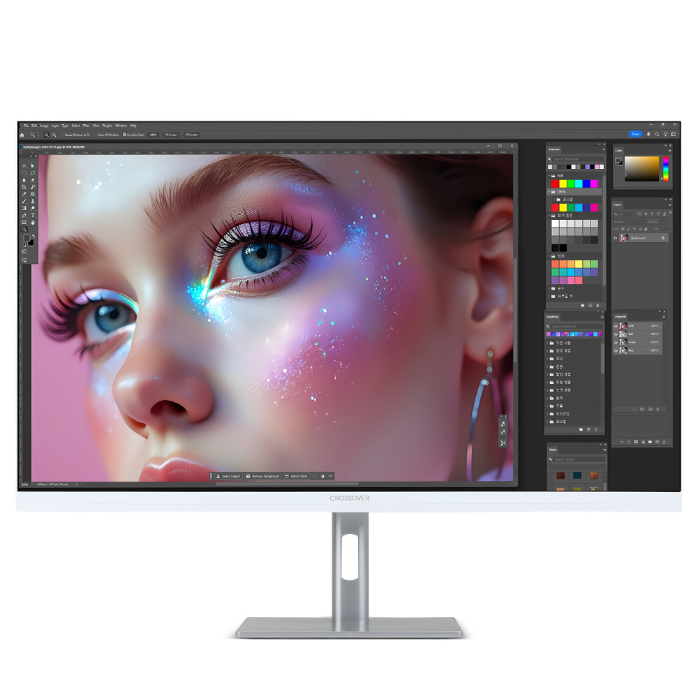 미켈란 32PK6W IPS 6K Multi Professional - 등외품/미세기스 화면키면 거의 안보임